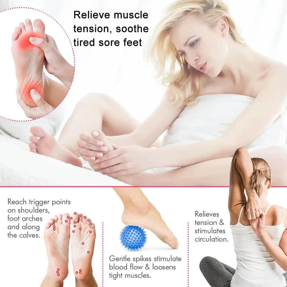 Balle de massage double RECOVERA™ – Soulagement musculaire
